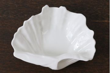 中古　イギリス Wedgwood(ウェッジウッド)　NAUTILUS(ノーチラス)　シェル型　ナッツディッシュ2枚セット(プレート)