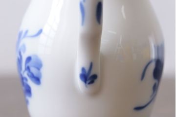 アンティーク雑貨　中古　ROYAL COPENHAGEN(ロイヤルコペンハーゲン)　ブルーフラワー　ジャグS(ミルクポット)(1)