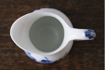 アンティーク雑貨　中古　ROYAL COPENHAGEN(ロイヤルコペンハーゲン)　ブルーフラワー　ジャグS(ミルクポット)(1)