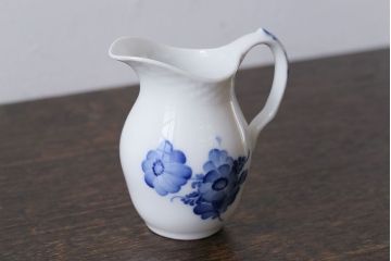 アンティーク雑貨　中古　ROYAL COPENHAGEN(ロイヤルコペンハーゲン)　ブルーフラワー　ジャグS(ミルクポット)(2)