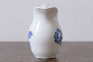 アンティーク雑貨　中古　ROYAL COPENHAGEN(ロイヤルコペンハーゲン)　ブルーフラワー　ジャグS(ミルクポット)(2)
