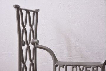 アンティーク家具　ペイント　ナチュラルな空間にもぴったりのおしゃれなミシンの鉄脚(ミシン脚)(2)