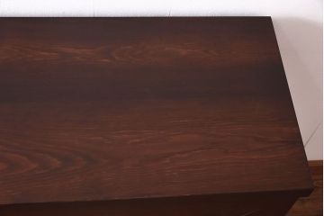 アンティーク家具　和製アンティーク　和モダンなデザインのリメイク六尺水屋箪笥サイドボード(収納棚、和タンス、ローボード)