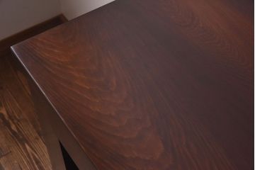 アンティーク家具　和製アンティーク　和モダンなデザインのリメイク六尺水屋箪笥サイドボード(収納棚、和タンス、ローボード)