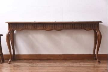 中古　DREXEL HERITAGE(ドレクセルヘリテイジ)　Touraine(ツーレイン) ソファテーブル(コンソールテーブル、カウンターテーブル)(定価約33万5千円)