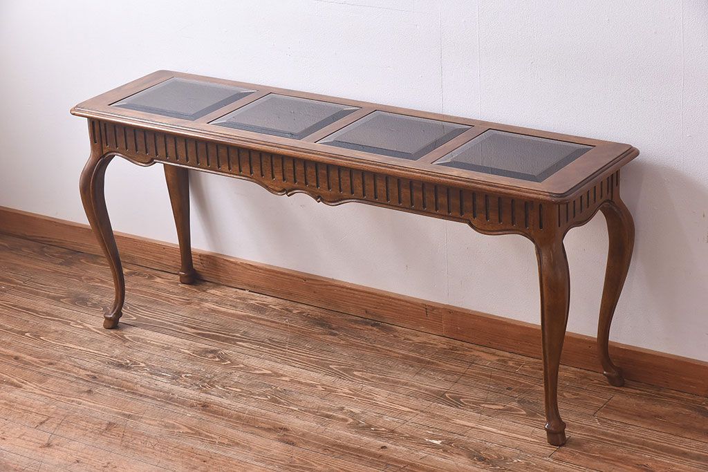 中古　DREXEL HERITAGE(ドレクセルヘリテイジ)　Touraine(ツーレイン) ソファテーブル(コンソールテーブル、カウンターテーブル)(定価約33万5千円)