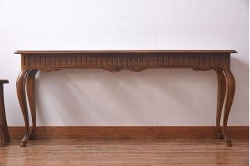 中古　DREXEL HERITAGE(ドレクセルヘリテイジ)　Touraine(ツーレイン) ソファテーブル(コンソールテーブル、カウンターテーブル)(定価約33万5千円)