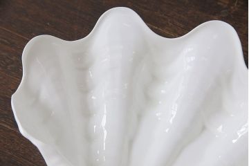 アンティーク雑貨　中古　イギリス Wedgwood(ウェッジウッド)　NAUTILUS(ノーチラス)　シェルプレート・大(ディッシュ)(1)