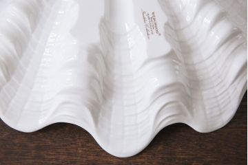 アンティーク雑貨　中古　イギリス Wedgwood(ウェッジウッド)　NAUTILUS(ノーチラス)　シェルプレート・大(ディッシュ)(1)
