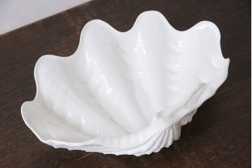 アンティーク雑貨　中古　イギリス Wedgwood(ウェッジウッド)　NAUTILUS(ノーチラス)　シェルプレート・大(ディッシュ)(2)