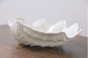 アンティーク雑貨　中古　イギリス Wedgwood(ウェッジウッド)　NAUTILUS(ノーチラス)　シェルプレート・大(ディッシュ)(2)
