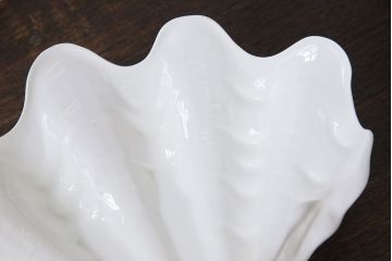 アンティーク雑貨　中古　イギリス Wedgwood(ウェッジウッド)　NAUTILUS(ノーチラス)　シェルプレート・大(ディッシュ)(2)