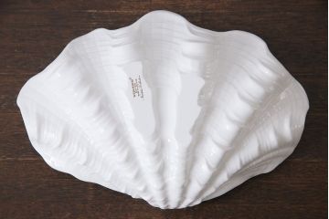 アンティーク雑貨　中古　イギリス Wedgwood(ウェッジウッド)　NAUTILUS(ノーチラス)　シェルプレート・大(ディッシュ)(2)