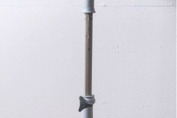 当店リメイク　フレンチナチュラルにぴったりなキャスター付きペイントサイドテーブル(作業台)(1)