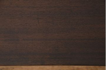 古材使用　ジャンクな雰囲気の佇まいが格好いいリメイク鉄脚テーブル(サイドテーブル、カフェテーブル)