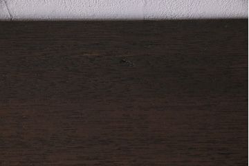 古材使用　ジャンクな雰囲気の佇まいが格好いいリメイク鉄脚テーブル(サイドテーブル、カフェテーブル)