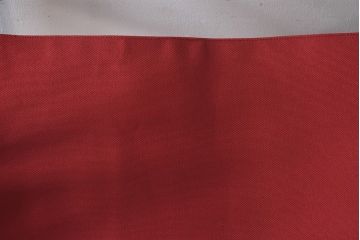 アンティーク家具　日本楽器・山葉(ヤマハ)　和モダンテイストの上質なフォールディングチェア・赤(文化椅子、折りたたみ式チェア、イス)(1)
