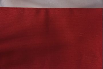 アンティーク家具　日本楽器・山葉(ヤマハ)　和モダンテイストの上質なフォールディングチェア・赤(文化椅子、折りたたみ式チェア、イス)(2)