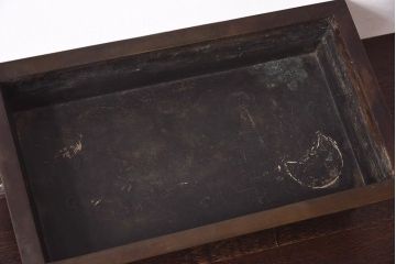 アンティーク雑貨　古民具・骨董　龍鳳凰　細部まで施された意匠が目を引く水盤(花器)