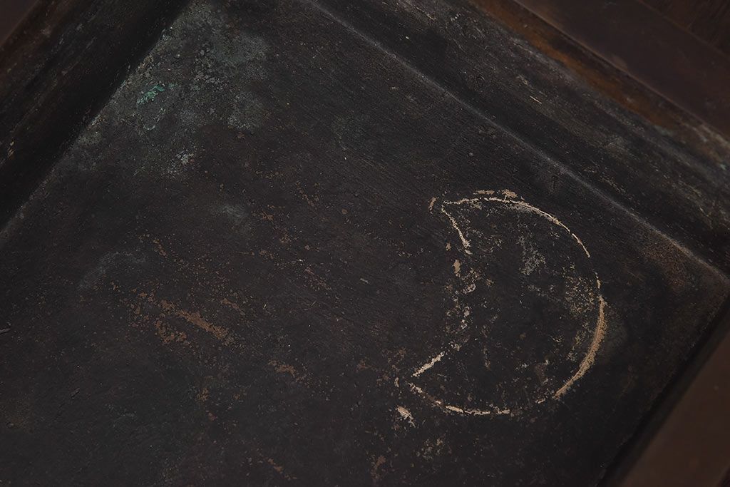 アンティーク雑貨　古民具・骨董　龍鳳凰　細部まで施された意匠が目を引く水盤(花器)