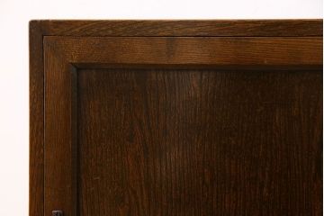 アンティーク家具　和製アンティーク　栓材　古い木の質感が魅力の書類ケース(収納棚)