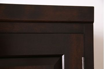 中古　松本民芸家具　DII-12型　洋服箪笥(ワードローブ、収納棚)(定価約36万円)