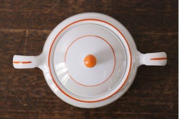 オールドノリタケ(Noritake、則武、日陶)　ヤジロベー印　シュガーポット(洋食器)