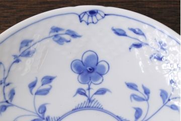 アンティーク雑貨　中古　B&G(ビング オー グレンダール)　コペンハーゲン　Butterfly(バタフライ)　カップ&ソーサー2客セット(洋食器)