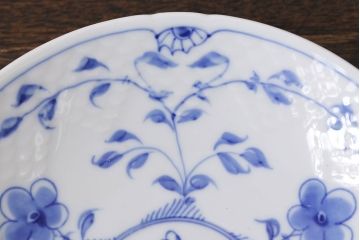 アンティーク雑貨　中古　B&G(ビング オー グレンダール)　コペンハーゲン　Butterfly(バタフライ)　カップ&ソーサー2客セット(洋食器)