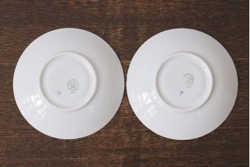 アンティーク雑貨　中古　B&G(ビング オー グレンダール)　コペンハーゲン　Butterfly(バタフライ)　カップ&ソーサー2客セット(洋食器)