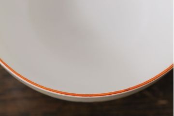 アンティーク雑貨　オールドノリタケ(則武・日陶)　ヤジロベー印　ポップな色合いが可愛らしいカップ&ソーサー2客セット(洋食器)(2)