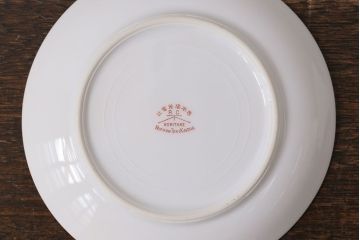 アンティーク雑貨　オールドノリタケ(則武・日陶)　ヤジロベー印　ポップな色合いが可愛らしいカップ&ソーサー2客セット(洋食器)(2)