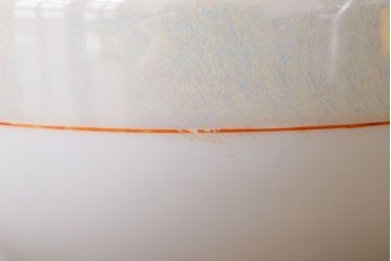 オールドノリタケ(則武・日陶)　ヤジロベー印　ポップな色合いが可愛らしいカップ&ソーサー2客セット(洋食器)(3)