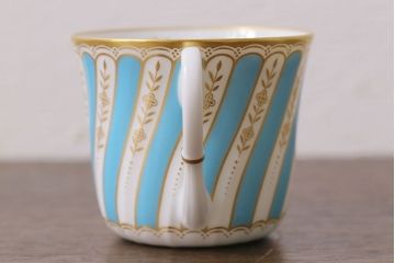 アンティーク雑貨　中古　ノリタケ(Noritake、則武)　ダイヤモンドコレクション印　カップ&ソーサー2客セット(洋食器)
