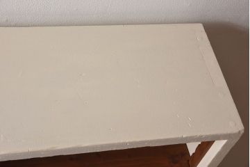 ペイント家具　ナチュラルなお部屋にぴったりな明るい色合いのオープンラック(陳列棚、本棚、ブックシェルフ)