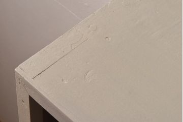 ペイント家具　ナチュラルなお部屋にぴったりな明るい色合いのオープンラック(陳列棚、本棚、ブックシェルフ)