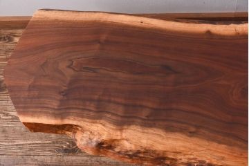 中古美品　ジョージナカシマ　桜製作所　クラロウォールナット材　MINGURENII COFFEE TABLE 　コーヒーテーブル(ジョージ・ナカシマ、ミングレンII、センターテーブル、ローテーブル、机)(定価約95万円)