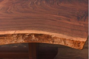 中古美品　ジョージナカシマ　桜製作所　クラロウォールナット材　MINGURENII COFFEE TABLE 　コーヒーテーブル(ジョージ・ナカシマ、ミングレンII、センターテーブル、ローテーブル、机)(定価約95万円)