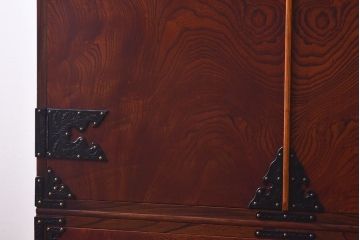 中古　伝統民芸家具　岩谷堂箪笥　上質なワードローブ(洋服タンス、洋服箪笥)(1)