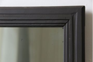アンティーク雑貨　昭和レトロ　古い質感が味わい深いウォールミラー(鏡、壁掛け鏡)