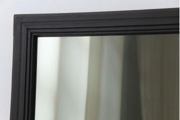 アンティーク雑貨　昭和レトロ　古い質感が味わい深いウォールミラー(鏡、壁掛け鏡)