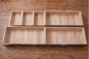 中古　岩谷堂箪笥　北国1号　鳳凰紋様の金具が豪華な整理箪笥(和タンス、チェスト)