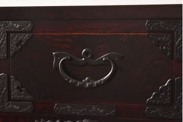 中古　岩谷堂箪笥　北国1号　鳳凰紋様の金具が豪華な整理箪笥(和タンス、チェスト)