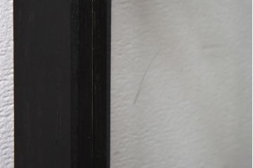 アンティーク家具　和製アンティーク　ナラ材　大正ロマン香る縦型ガラスケース(コレクションラック、陳列棚)