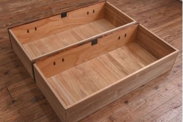 中古　岩谷堂箪笥　迫力のある木目が魅力の整理箪笥(和タンス、衣装箪笥、チェスト)