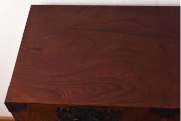 中古　岩谷堂箪笥　迫力のある木目が魅力の整理箪笥(和タンス、衣装箪笥、チェスト)