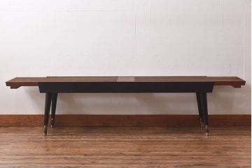 中古　maruni(マルニ木工)　オールドマルニ　ビンテージベンチ(長椅子、チェア)