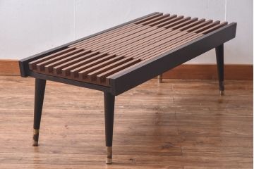 中古　maruni(マルニ木工)　オールドマルニ　ビンテージベンチ(長椅子、チェア)