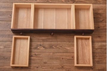 中古　神居民芸　上品な雰囲気のスツール付きドレッサー(鏡台、ミラー)