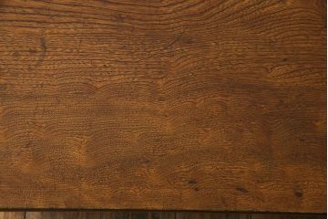 レトロ家具　昭和レトロ　栓材一枚板　懐かしさ漂う味わい深い風合いのちゃぶ台(座卓、折りたたみ机、ローテーブル)